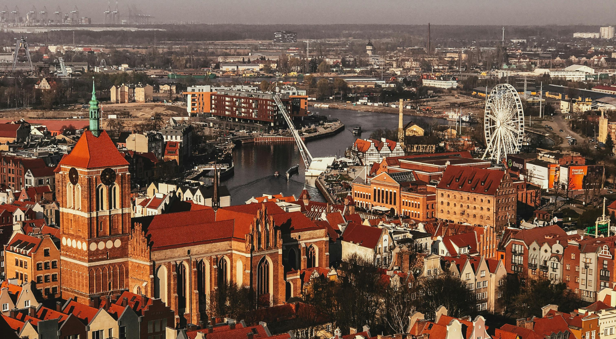 5 najlepszych punktów widokowych w Gdańsku.